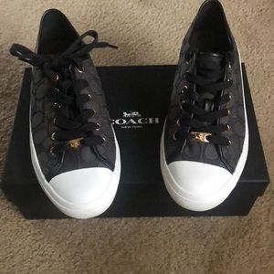 Coach Black and White Sneakers